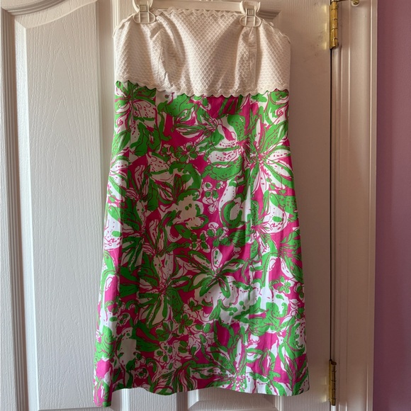 Lilly Pulitzer Strapless Dress - Picture 1 of 4